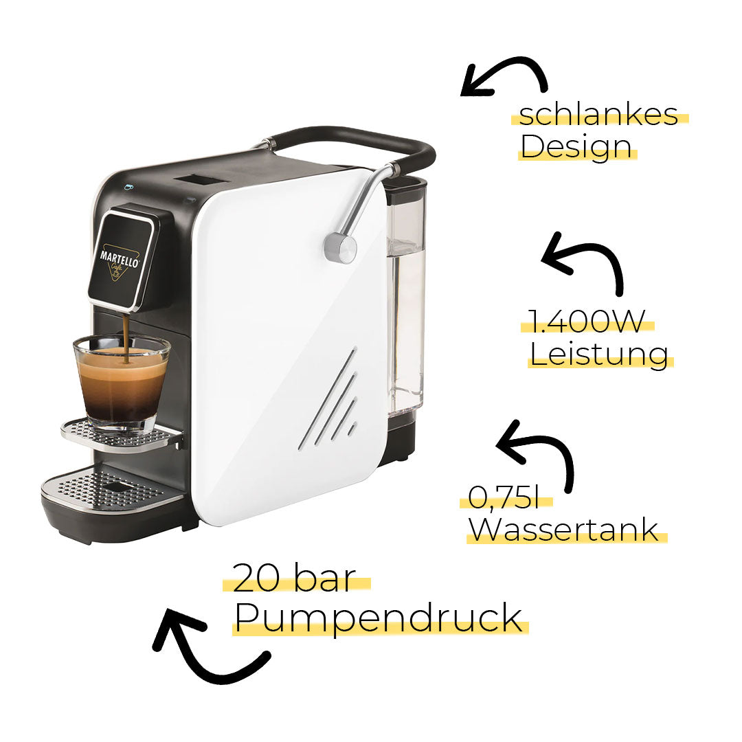 SMART capsule machine white