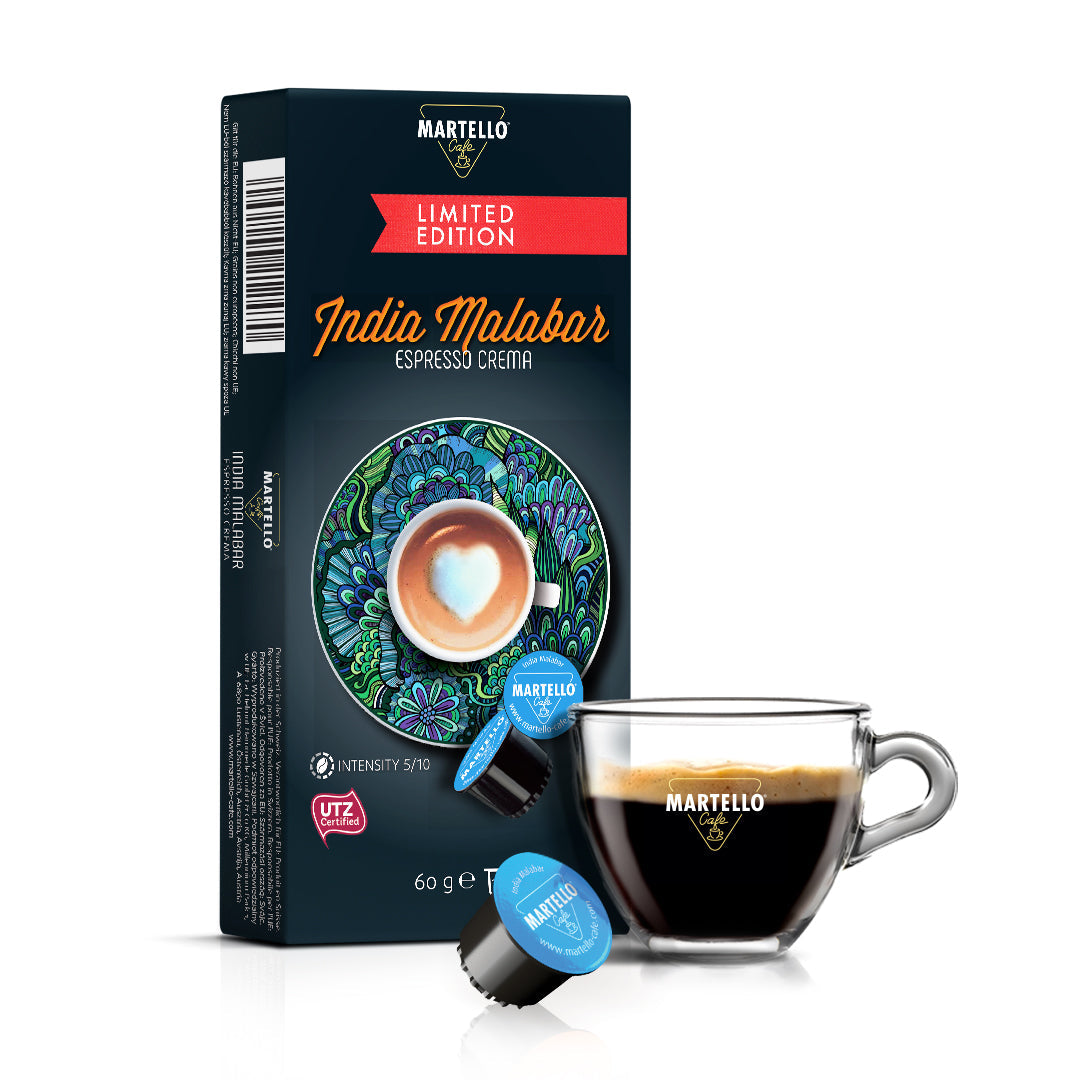 Kaffee INDIA MALABAR - 10 Kapseln