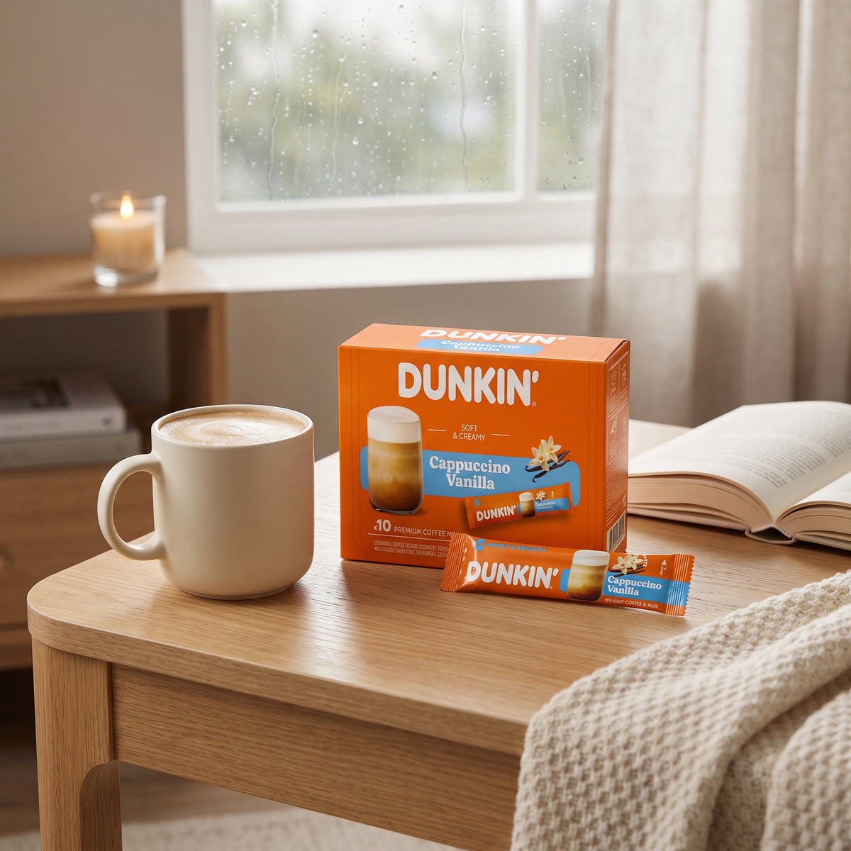 DUNKIN' Cappuccino Vanilla Sticks - 10 Sticks