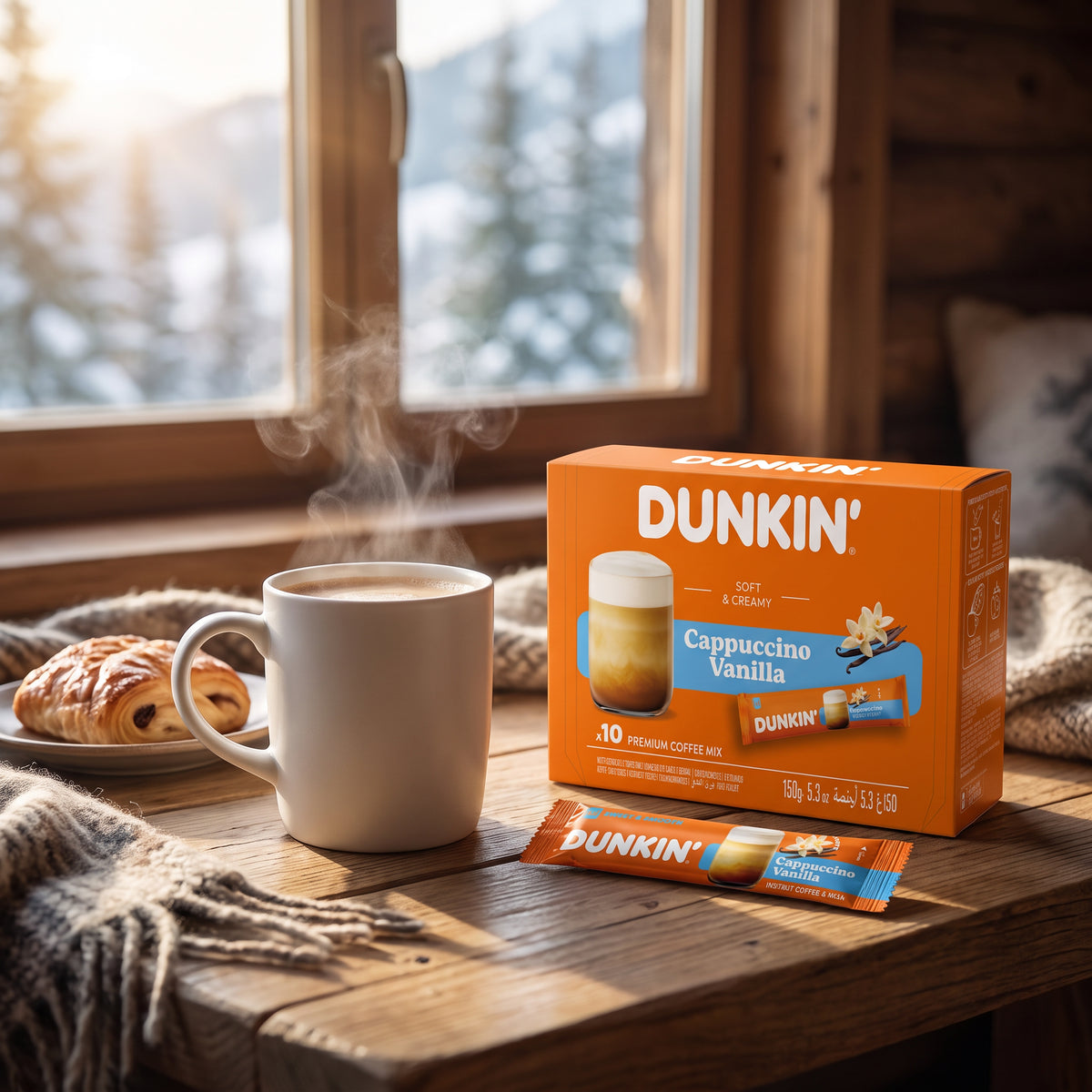 DUNKIN' Cappuccino Vanilla Sticks - 10 Sticks