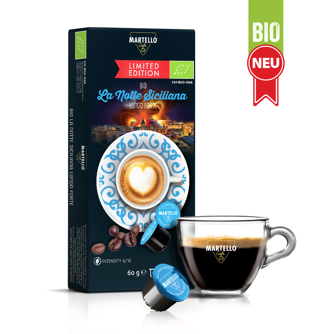 Kaffee BIO LA NOTTE SICILIANA - 10 Kapseln
