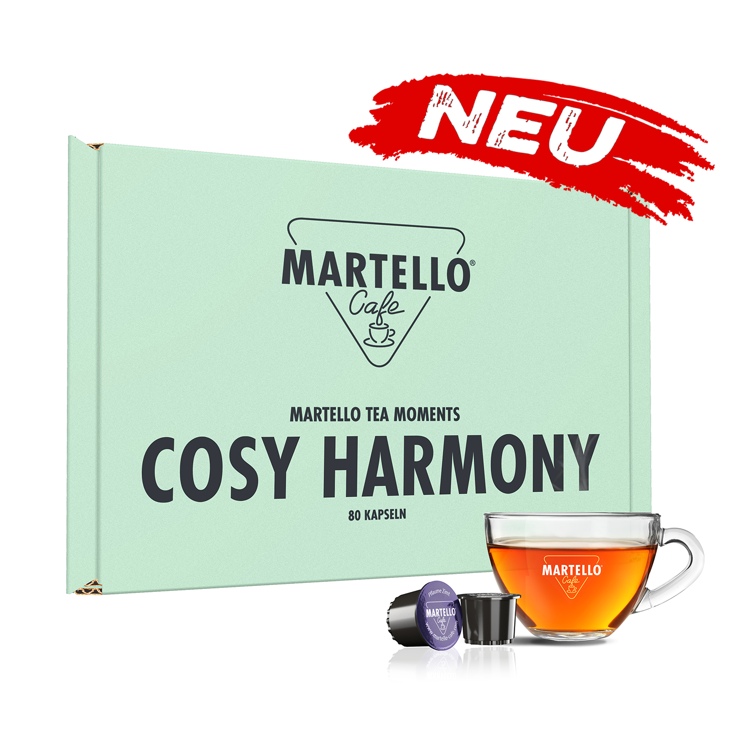 Čajni paket COSY HARMONY - 80 kapsul