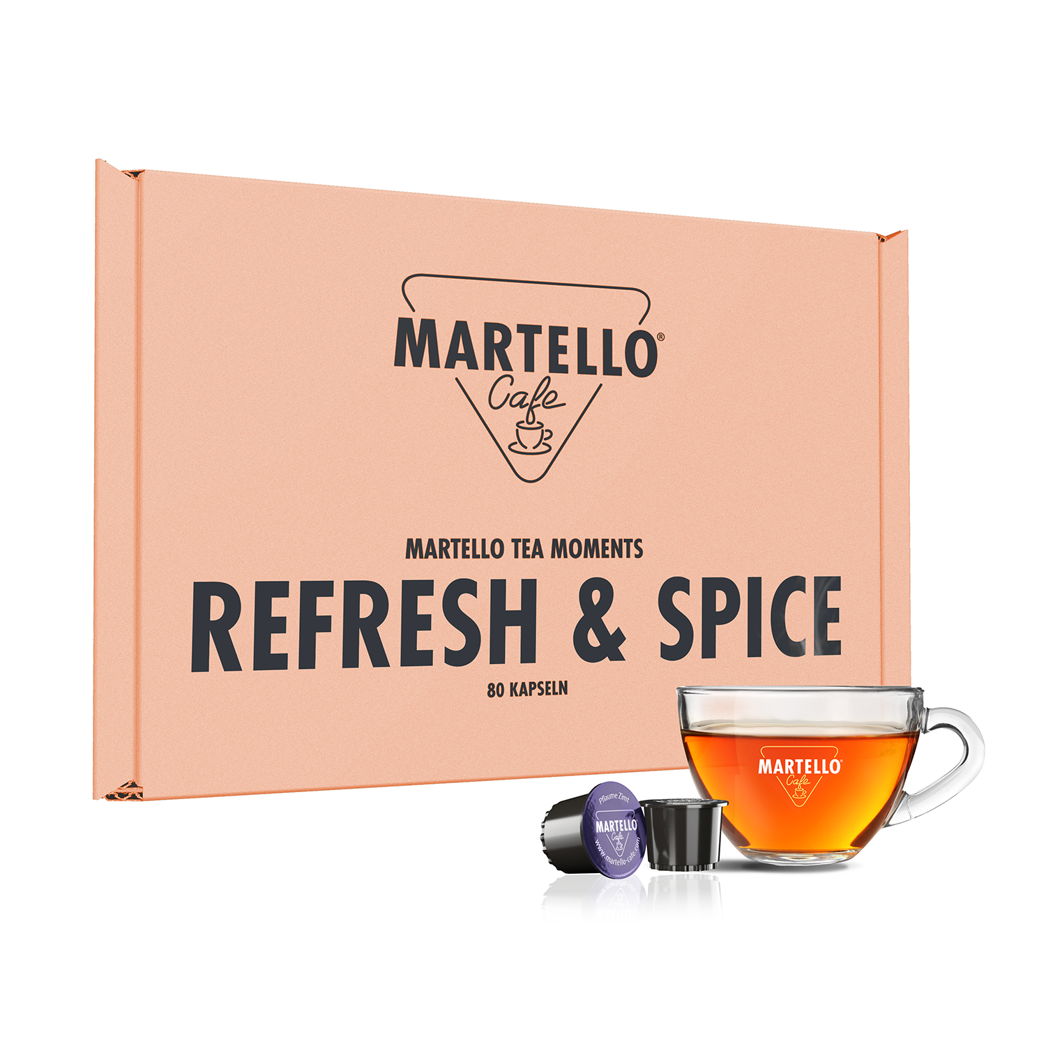 Tea Bundle REFRESH & SPICE - 80 capsules