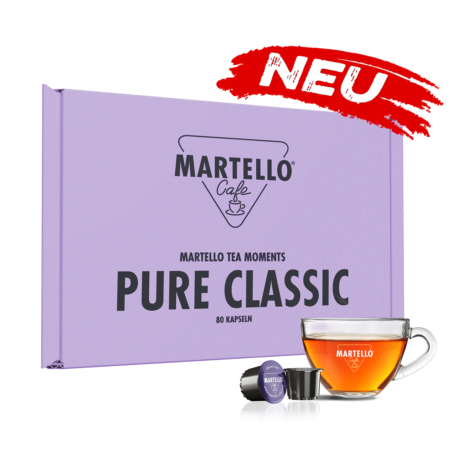 Čajni paket PURE CLASSIC - 80 kapsul
