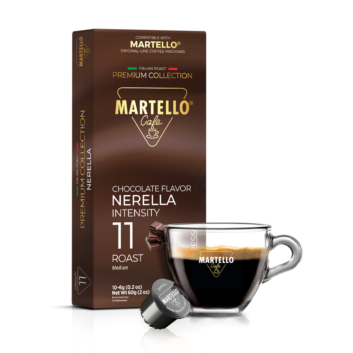 Kaffee NERELLA Espresso Schokolade - 10 Kapseln