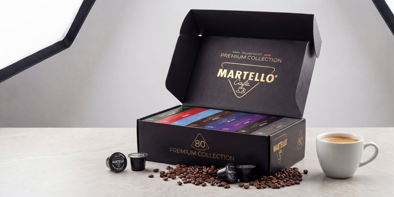 Martello Premium Collection Box mit 80 Kapseln