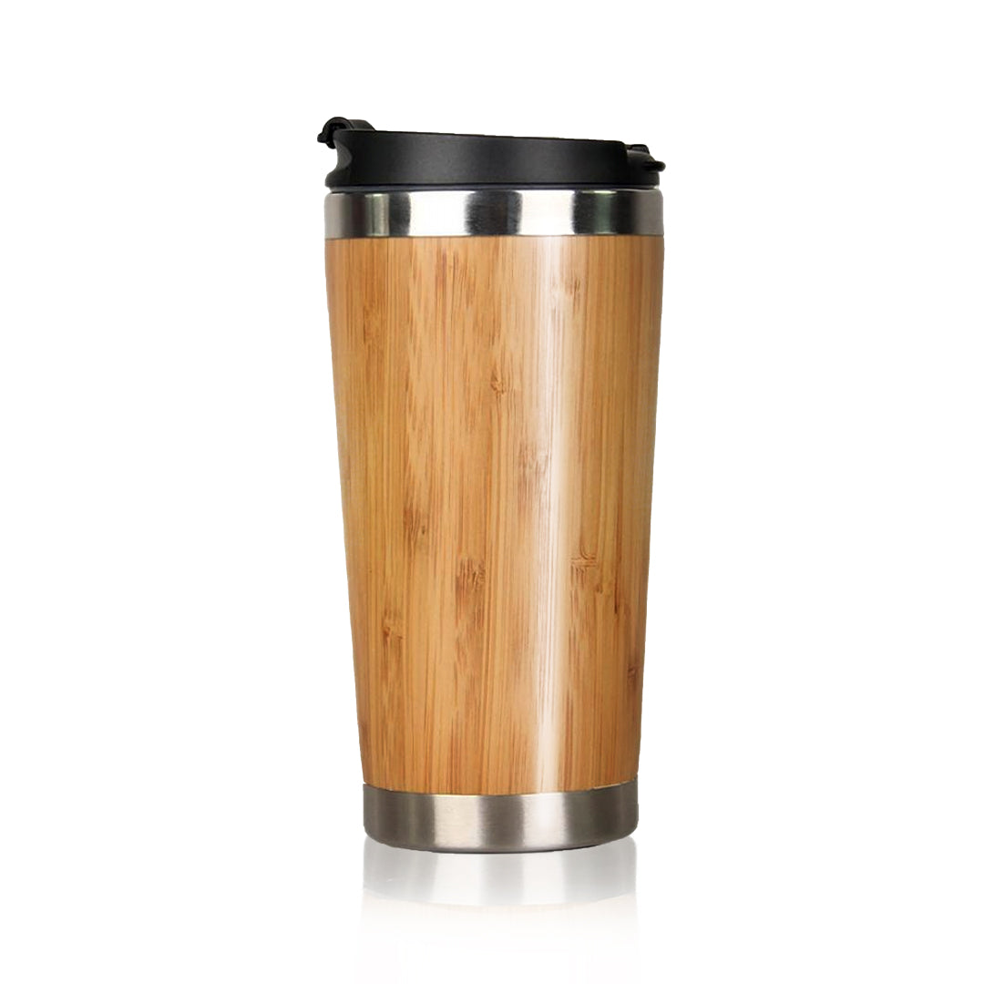Bamboo coffee-to-go cup